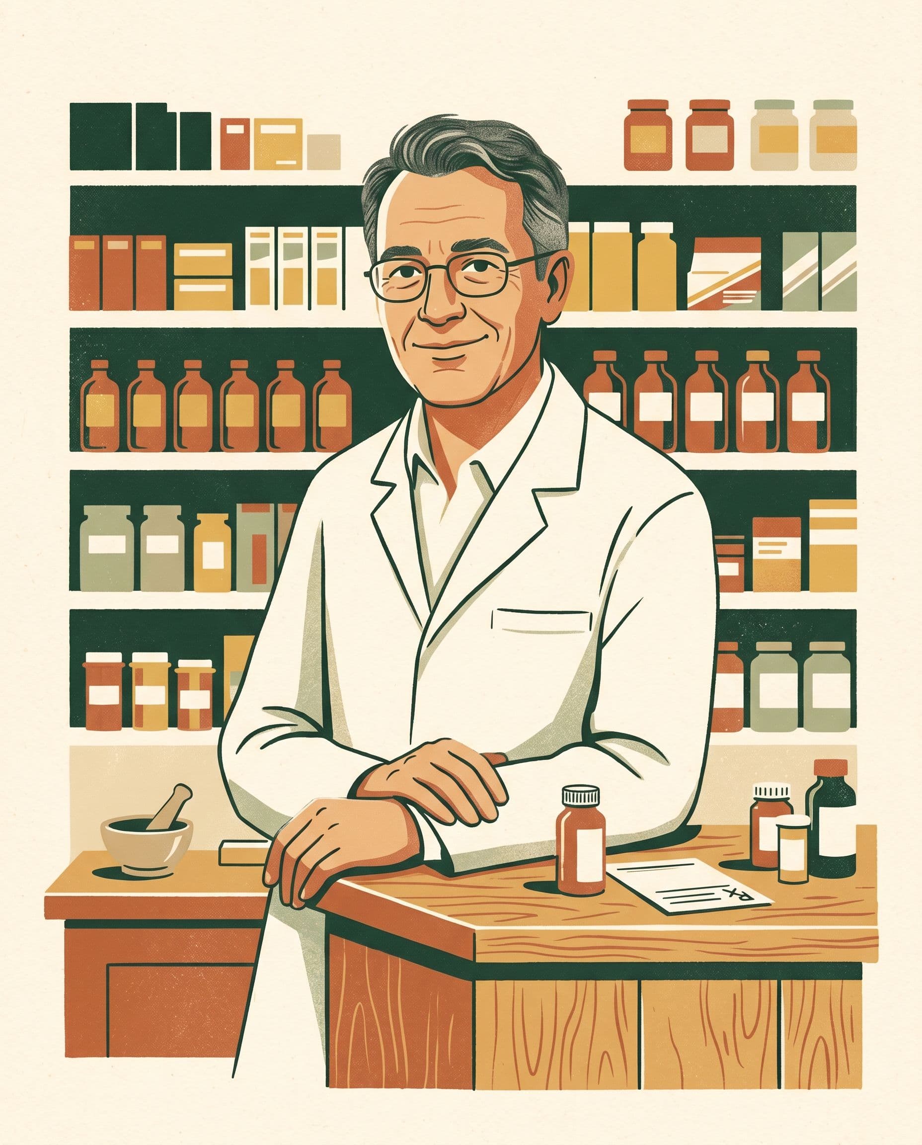 Lead pharmacist portrait