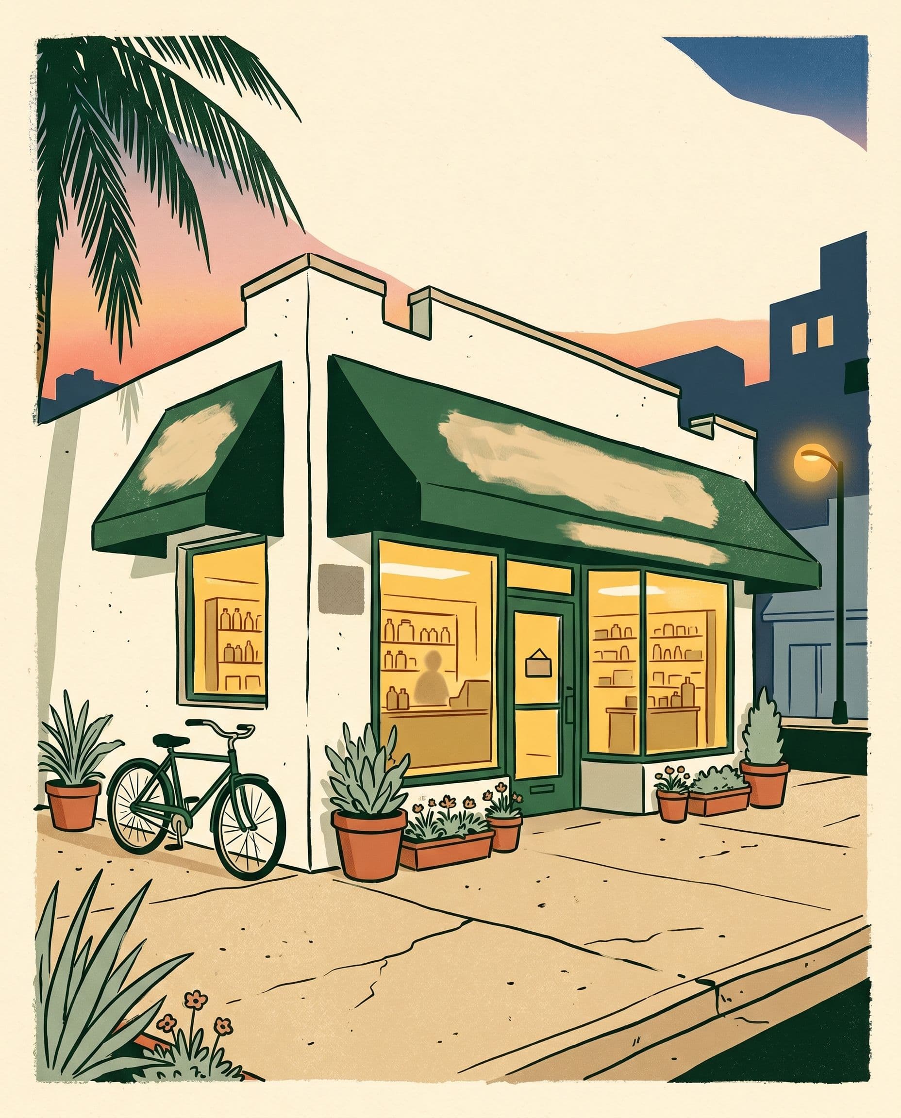 United Pharmacy storefront on Robertson Blvd
